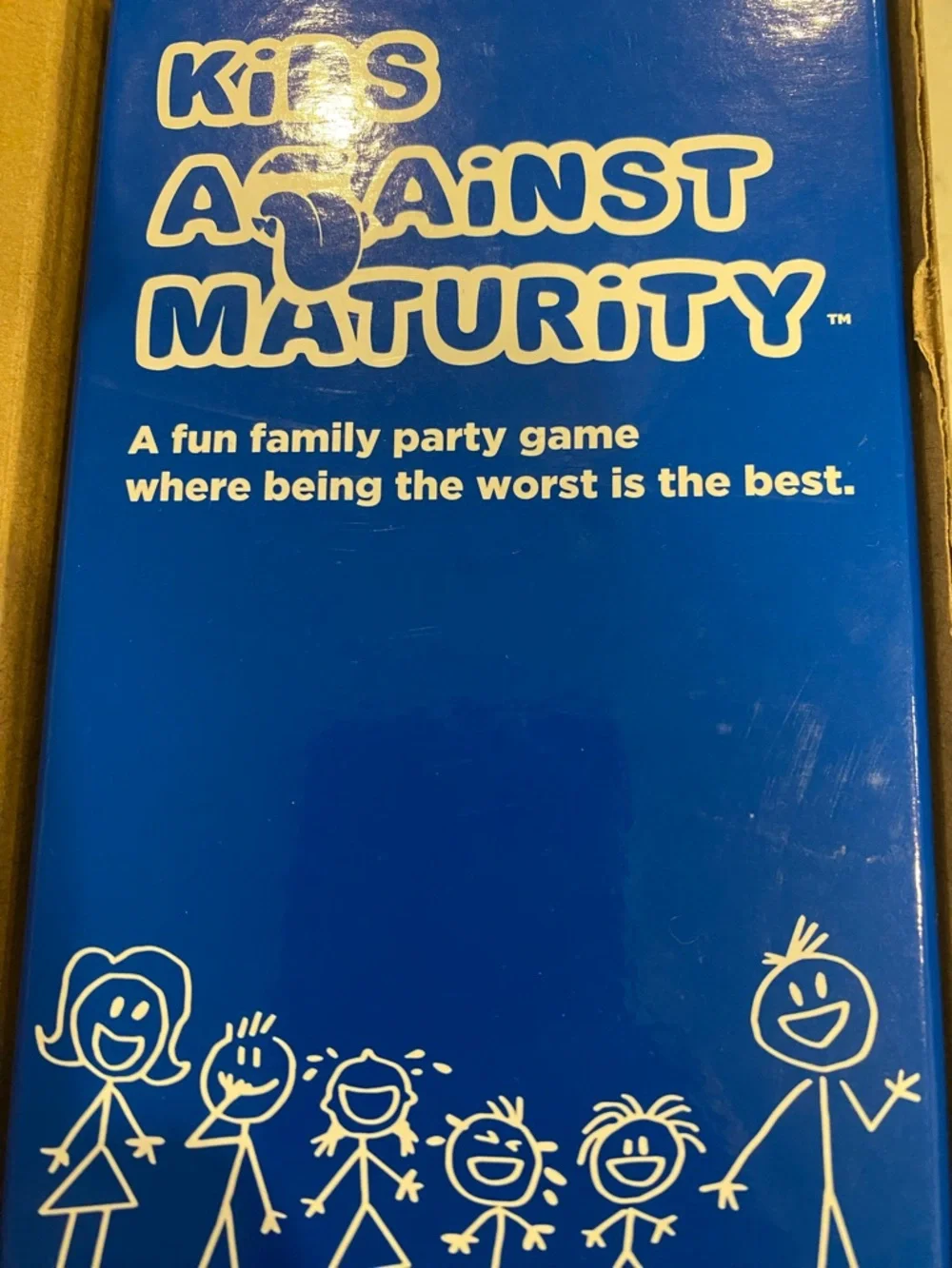 Kids against maturity cards